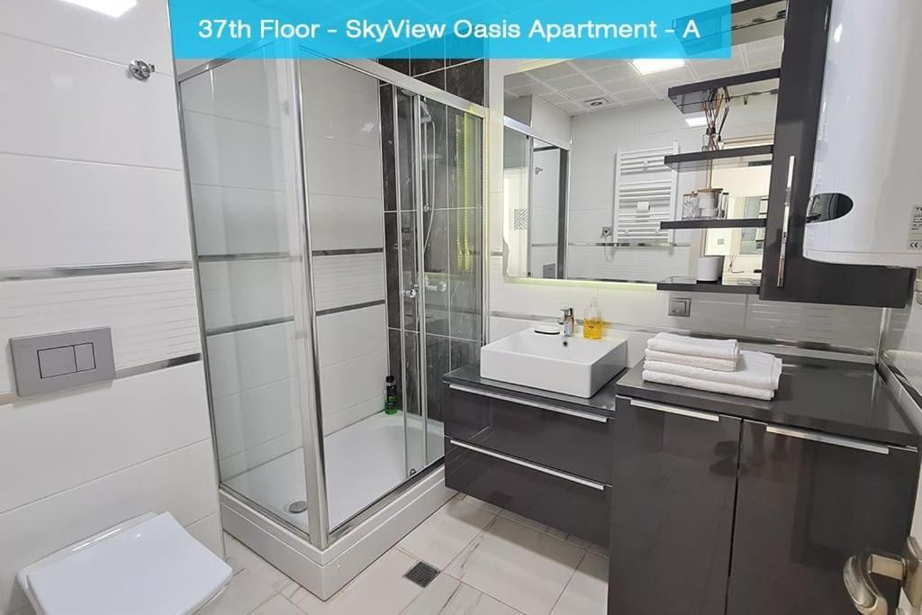 37Th Floor - Skyview Oasis - A Skopje Exterior foto